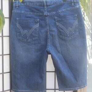 Hipstar denim jean shorts size 22